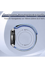 Load image into Gallery viewer, Huawei Watch GT2e/GT2/GT2 Pro/GT3/GT3 Pro/GT4/GT5 46mm Sport Kumaş Ayarlanabilir Cırt Cırtlı Kordon
