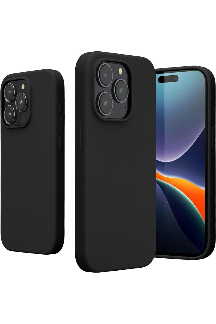 Yüksek Kaliteli iPhone 15 Pro Max Uyumlu Kılıf Liquid Silikon Renkli Mat Lekelere Dayanıklı Kaymaz