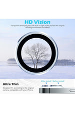 Load image into Gallery viewer, İphone 15/iphone 15 Plus Uyumlu Kamera Lens Koruyucu Dayanıkl Renkli Metal Temperli Cam Koruma
