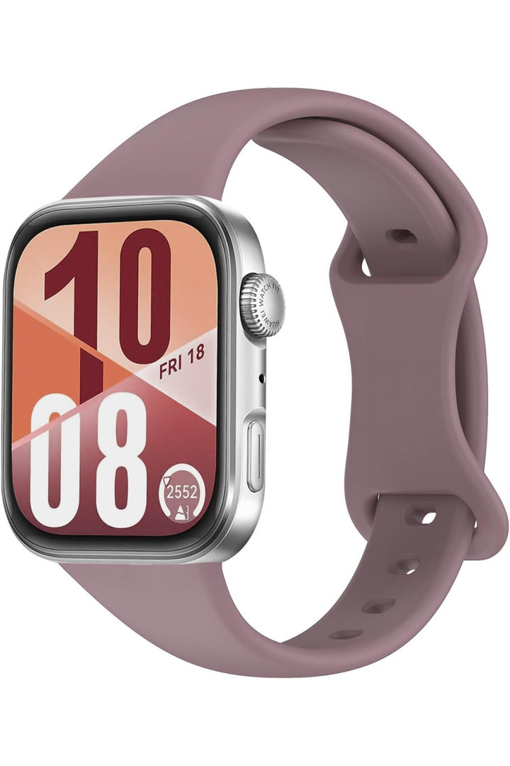 Huawei Watch Fit 4 Pro/Fit 4/Fit 3 Uyumlu Kordon Slim Same Liquid Silikon Spor Renkli Kordon