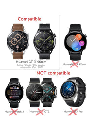 Huawei GT3 Pro Uyumlu Kılıf Siyah Kasa ve Ekran Koruyucu Siyah Ekran ve Kasa Koruma Kapak