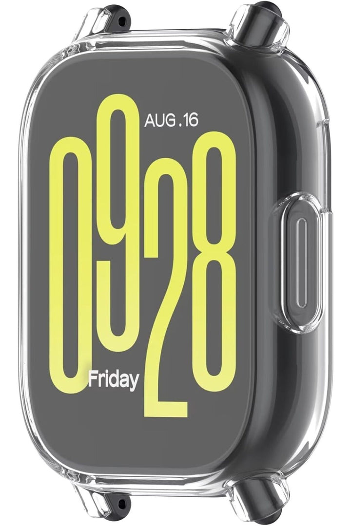 Xiaomi Redmi Watch 5 Active Uyumlu Ekran ve Kasa Koruyucu Çizilme ve Darbelere Dayanklı Esnek Koruma