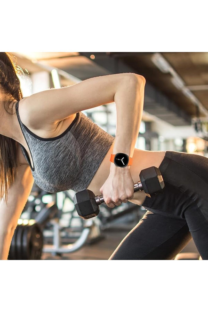 Samsung Galaxy Watch 8 40mm/44mm/Classic 46mm Uyumlu Kordon Liquid Same Leke Tutmayan Silikon Kordon
