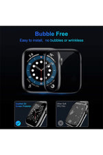 Load image into Gallery viewer, Apple Watch 41mm Uyumlu Koruyucu Ekranı Tam Kaplayan Parmak İzi Bırakmayan Nano 3D Mat Ekran Koruma
