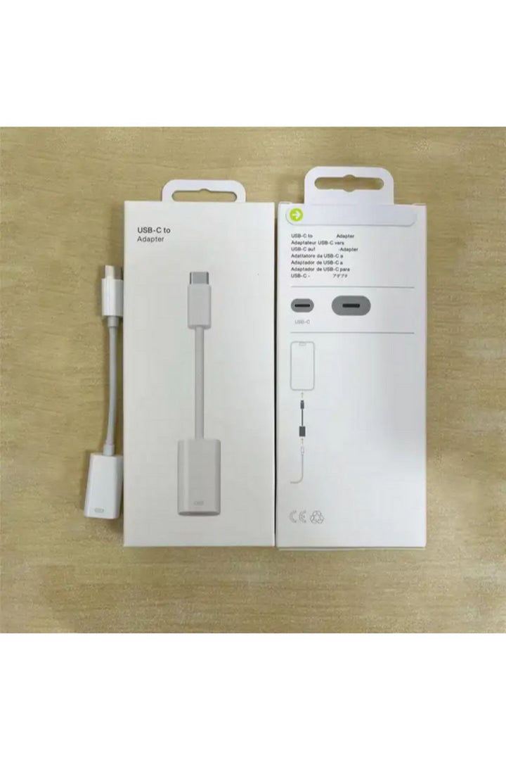USB-C To Lightning Çevirici Dönüştürücü Adaptör Type-C To Lightning Şarj Dönüştürücü Hasır Kablo