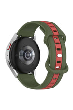 Load image into Gallery viewer, Huawei Watch GT/GT2E/GT2/GT2 Pro/GT3/GT3 Pro/GT4 46mm Uyumlu Renkli Çizgili Silikon Kordon
