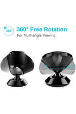 Load image into Gallery viewer, Araç İçi Telefon Tutucu Tüm Modeller ile Uyumlu 360 Dönebilen Metal Mıknatıslı Telefon Tutucu
