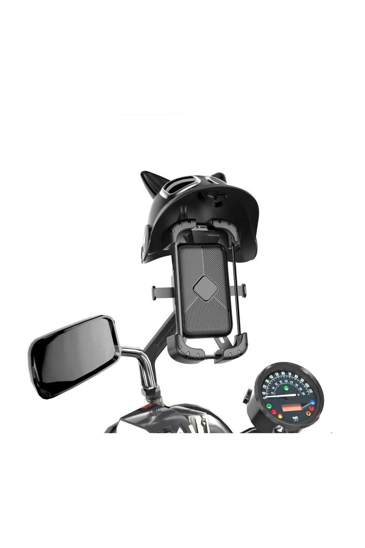 Motosiklet/Bisiklet/Scooter Uyumlu Telefon Tutucu Ayarlanabilir Gidon için Yağmur/Yağış Korumalı