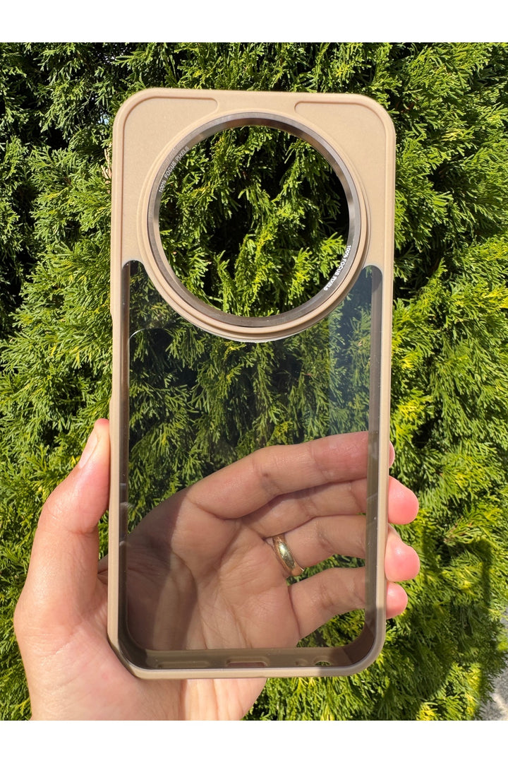 Tecno Spark 30C Uyumlu Kılıf Siyah Transparan Şeffaf Kamera Çevresi Metal Koruyucu Silikon Kapak