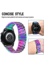 Load image into Gallery viewer, Huawei Watch GT2E/GT2/GT2 Pro/GT3/GT3 Pro/GT4 46mm Uyumlu Kordon Ayarlanablir Paslanmaz Parlak Metal
