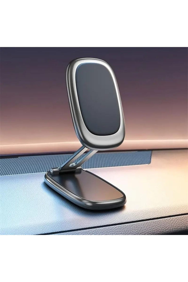 Tüm Telefonlarla Uyumlu Araç içi Telefon Tutucu Güçlü Mıknatıslı Dönebilen Ayarlanabilir Katlanabilr