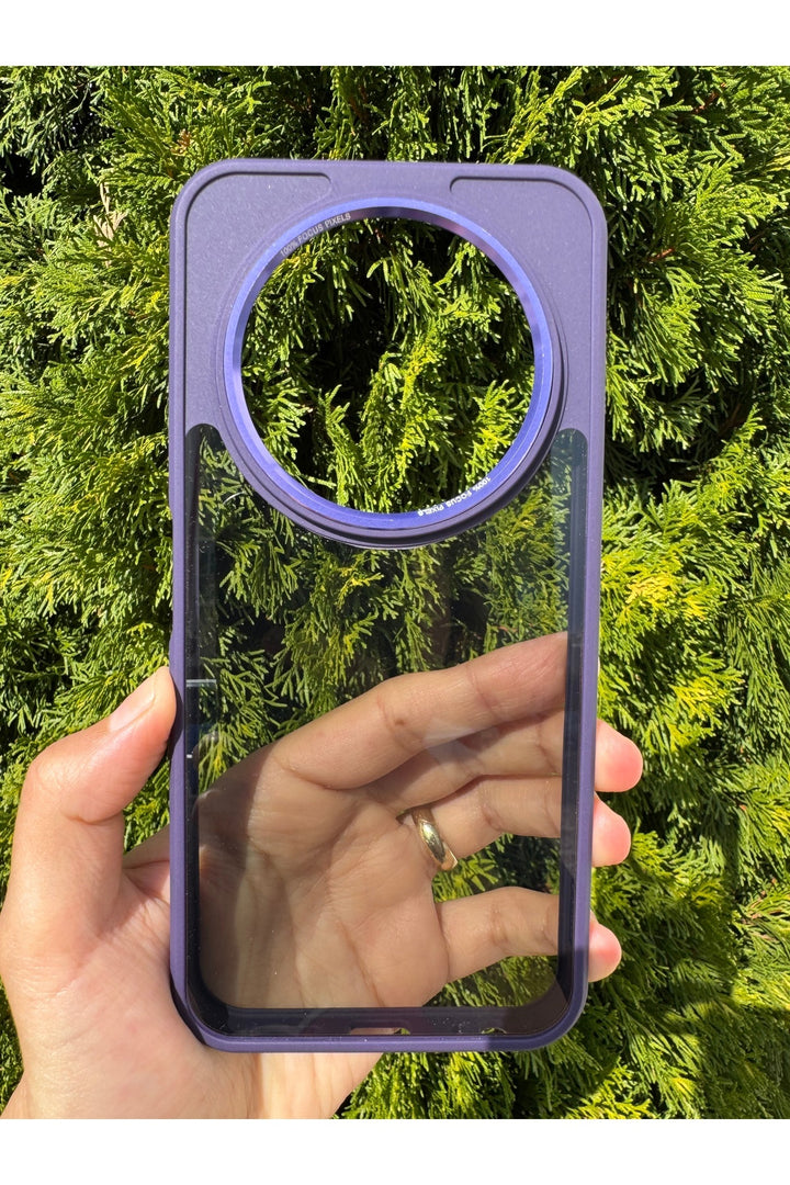 Tecno Spark 30C Uyumlu Kılıf Siyah Transparan Şeffaf Kamera Çevresi Metal Koruyucu Silikon Kapak