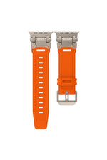 Load image into Gallery viewer, Apple Watch 8 7 6 5 4 3 2 1 42mm/44mm/45mm/49mm Uyumlu Kordon Ayarlanabilir Titanyum Metal Başlıklı
