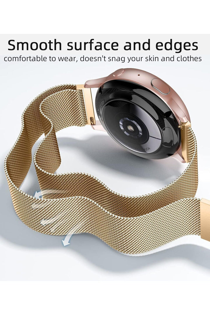 Huawei Watch GT/GT2E/GT2/GT2 Pro/GT3/GT3 Pro/GT4 46mm Uyumlu Metal Ayarlanabilir Mıknatıslı Kordon