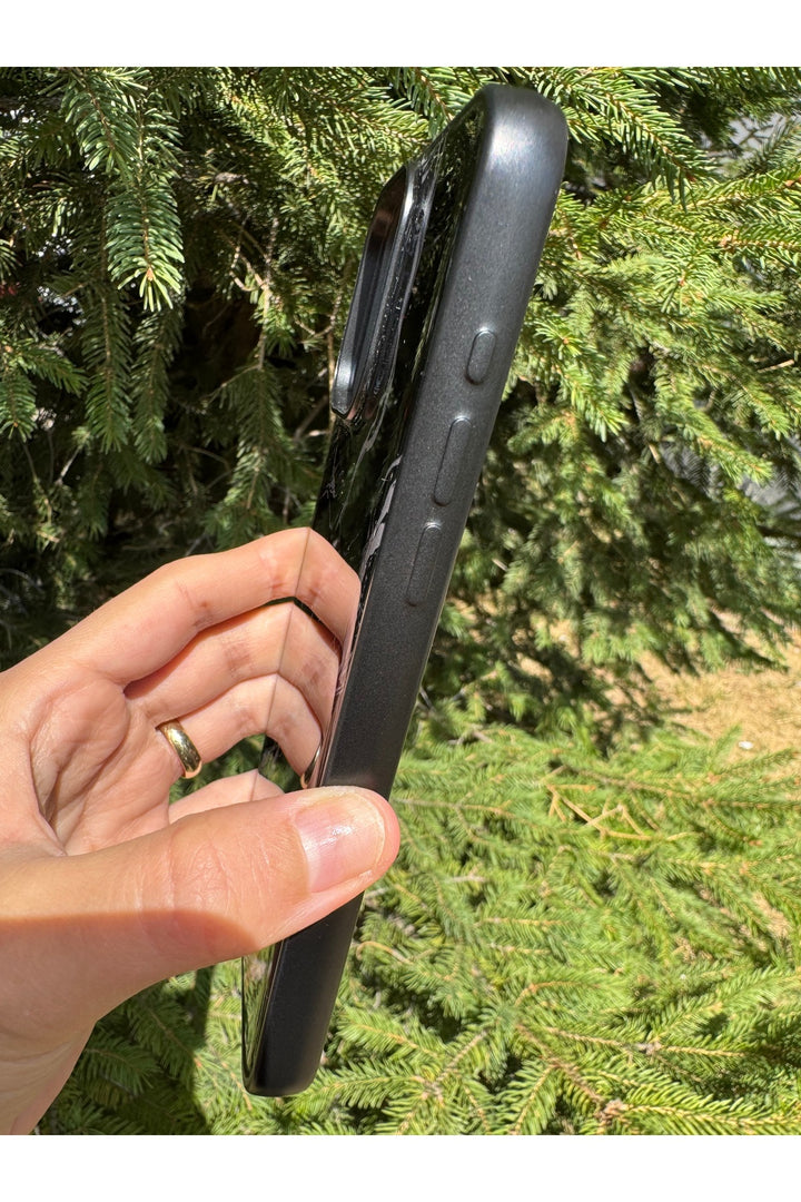 iPhone 15 Pro Max Uyumlu Kılıf Parlak Mermer Desenli Kamera Kenar Koruyuculu Arka Kapak