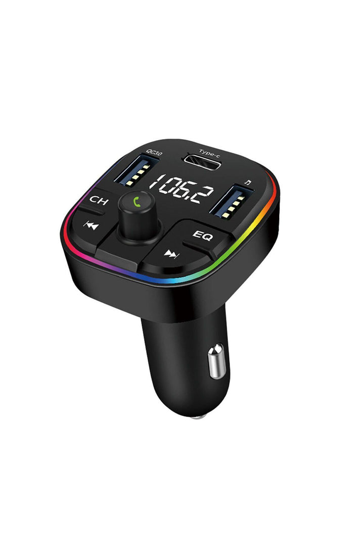 Bluetooth Araç Kiti Araç Fm Transmitter USB Type-C SD Kart MP3 Flash Için Uygun PD Çakmaklık Girişli