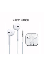 5/5S/6/6S/6S Plus Uyumlu 3.5mm Jack Kulaklık Samsung Xiaomi Huawei Uyumlu Mikrofonlu Kulaklık