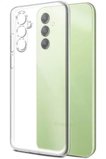 Load image into Gallery viewer, Samsung Galaxy A25 Uyumlu Kılıf 3D Kamera Koruma Darbe Önleyici Şeffaf Esnek Renksiz Silikon Kapak

