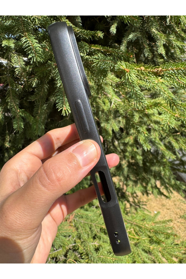 iPhone 16 Pro Uyumlu Kılıf Parlak Mermer Desenli Kamera Kenar Koruyuculu Arka Kapak