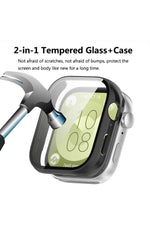 Load image into Gallery viewer, Huawei Watch Fit 3 Uyumlu Kılıf Ekran ve Kasa Koruyucu Şeffaf Kasa Koruma Çerçeve Guard 360 Koruma
