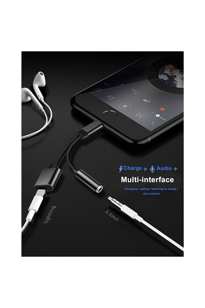 Apple iPhone 14 13 12 11 X 8 7 Uyumlu Kulaklık Çevirici Lightning Dönüştürücü Bluetooth Gerektirmez