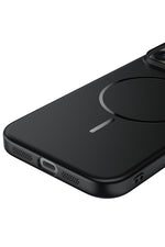 Load image into Gallery viewer, Samsung Galaxy S24 Fe Uyumlu Magsafe Kılıf Sert Mat Koruyucu Kablosuz Şarj Destekli Arka Kapak
