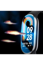 Load image into Gallery viewer, Xiaomi Mi Band 8 Uyumlu Tam Kaplayan Darbelere Karşı Dayanıklı Kırılmaz Cam Nano Ekran Koruyucu

