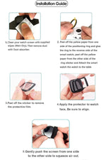 Load image into Gallery viewer, Xiaomi Mi Band 8 Uyumlu Tam Kaplayan Darbelere Karşı Dayanıklı Kırılmaz Cam Nano Ekran Koruyucu
