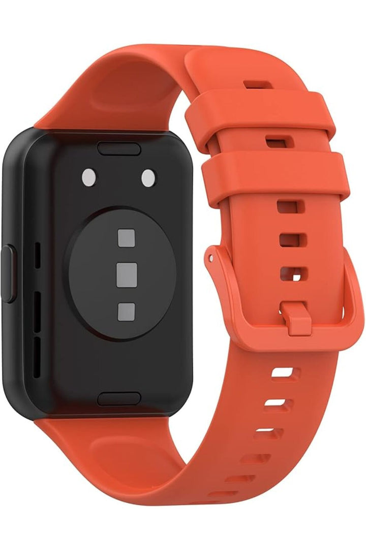 Huawei Watch Fit2 Uyumlu Kordon Liquid Silikon Ayarlanabilir Renkli Lansman Kordon