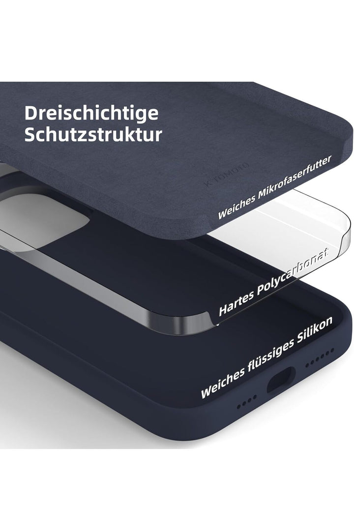 Yüksek Kaliteli iPhone 15 Pro Uyumlu Kılıf Liquid Silikon Renkli Mat Lekelere Dayanıklı Kaymaz