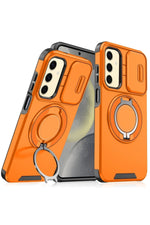 Load image into Gallery viewer, Galaxy S24/s25 Uyumlu Kılıf Kamera Korumalı Sürgülü 360 Dönebilen Magsafe Stand Tank Kapak
