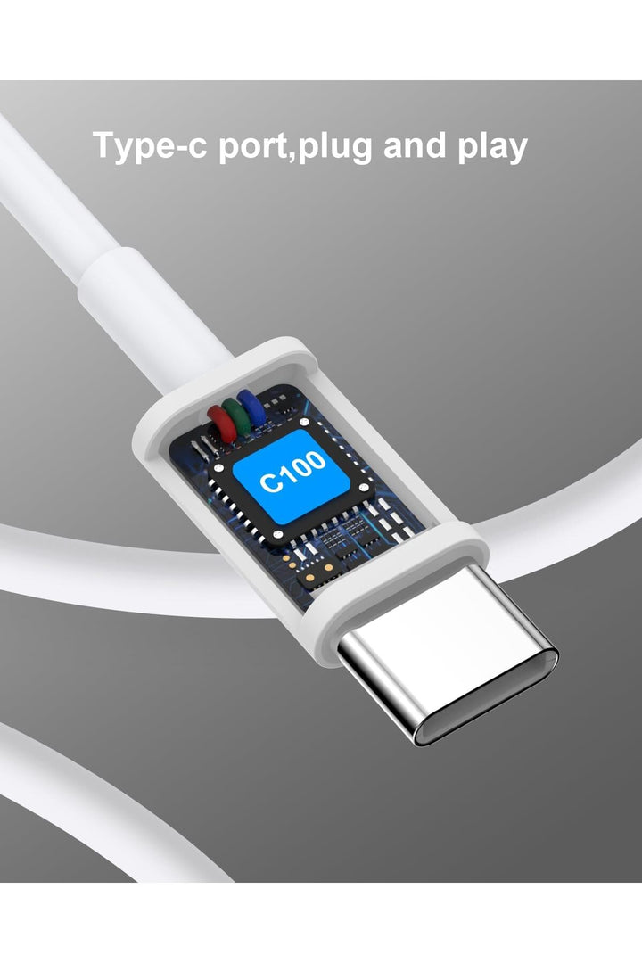 iPhone 15 Pro 16 Plus 16 Pro Max 17 Air Uyumlu Kulaklık Type-C Tak Çalıştır Bluetooth Gerektirmez