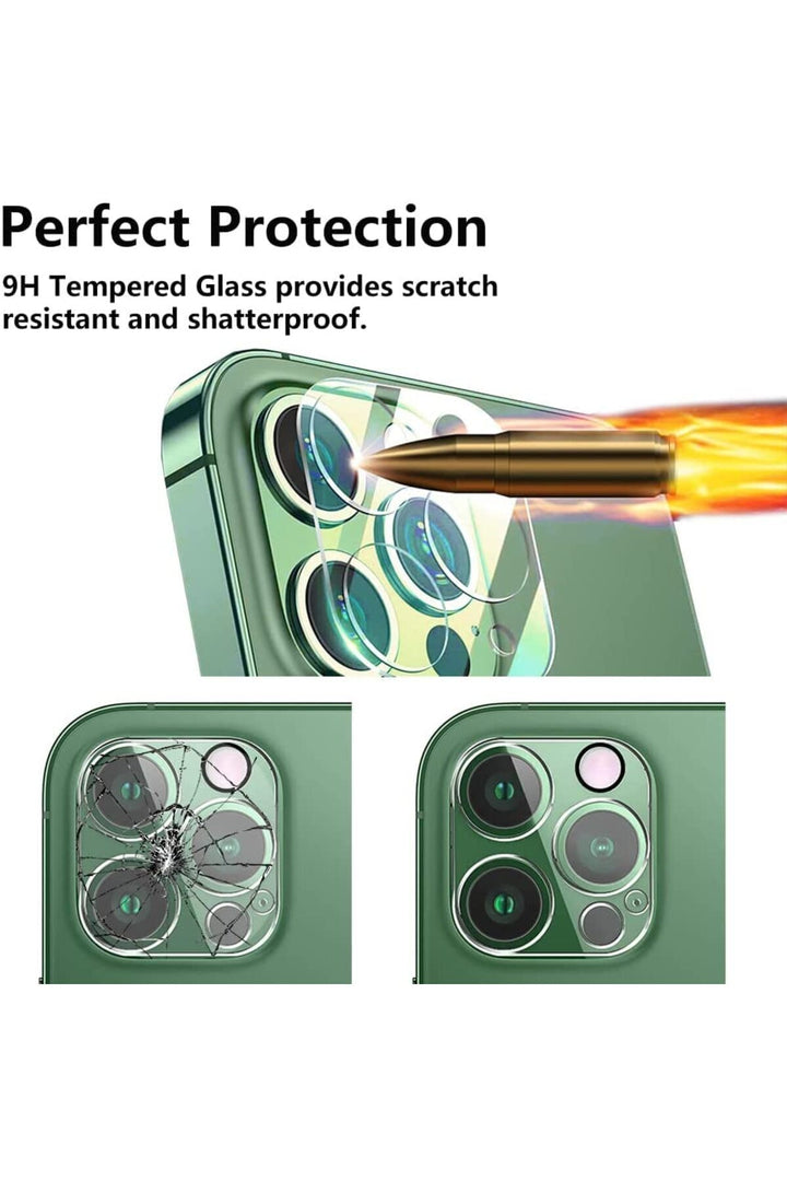 iPhone 16/16 Plus Uyumlu Kamera Koruyucu Temperli Cam Çizilmelere Karşı Dayanıklı Kamera Lens
