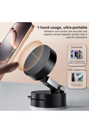 Yüksek Kalite Araç içi Magsafe Telefon Tutucu Kilitli Vakum Telefon ve Tablet Tutucu Masaüstü Stand