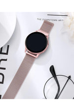 Load image into Gallery viewer, Huawei Watch GT/GT2E/GT2/GT2 Pro/GT3/GT3 Pro/GT4 46mm Uyumlu Kordon Mıknatıslı Parlak İnce Metal

