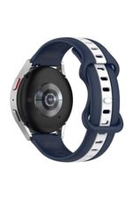 Load image into Gallery viewer, Huawei Watch GT/GT2E/GT2/GT2 Pro/GT3/GT3 Pro/GT4 46mm Uyumlu Renkli Çizgili Silikon Kordon
