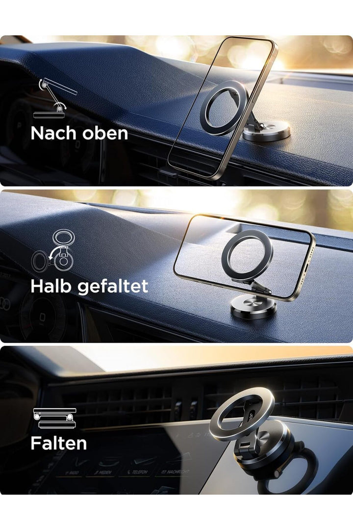 Yüksek Kaliteli Magsafe Telefon Tutucu Araç İçi Ayarlanabilir 360 Dönebilen Güçlü Manyetik Tutucu