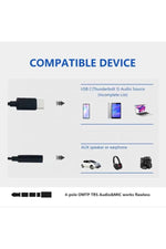 Load image into Gallery viewer, Samsung Xiaomi Uyumlu Çevirici Type-C To Jack Dönüştürücü Kulaklık Çevirici Bluetooth Gerektirmez
