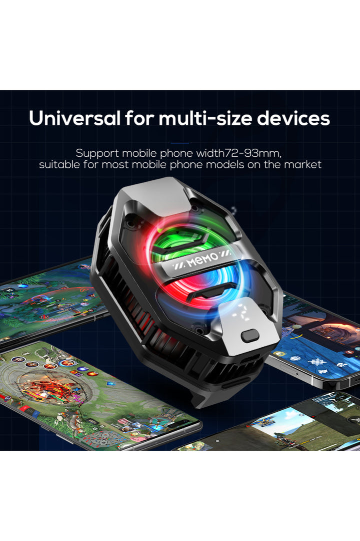 iPhone/Samsung ve Telefon Kıskaç Aparatlı Magsafe Tabletler için Soğutucu RGB Isı Önleyici Fan