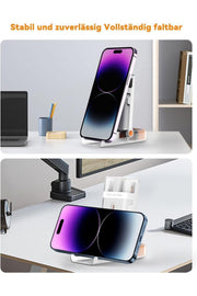 Çok Fonksiyonlu Katlanabilr Telefon Standı Telefon/Airpods/Kulaklk/PC/Klavye Temizleme Temizlik Kiti