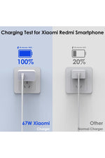 Load image into Gallery viewer, Redmi Mi 10/11t/12/13/13t/14/15 Ultra Uyumlu Turbo Hızlı Saniye Özellikli 67w Usb Type-c Şarj Cihazı

