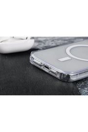 iPhone 16 Uyumlu Kılıf Buzlu Mat Sararmaz Magsafe Kablosuz Şarj Destekli Hoparlör Filtreli