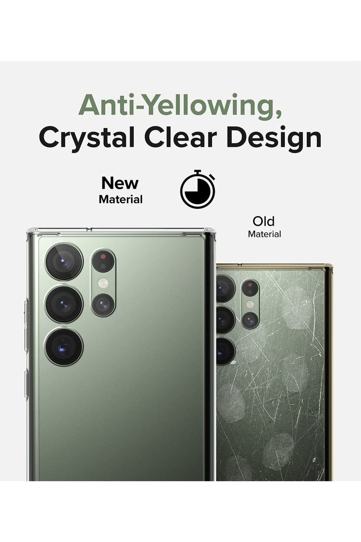 Samsung Galaxy S23 Ultra Uyumlu Kılıf 3d Kamera Korumalı Darbe Önleyici Şeffaf Esnek Silikon