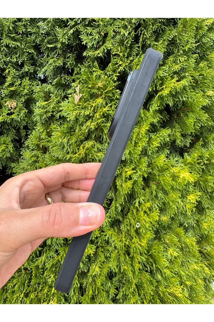 Xiaomi Redmi Note 14 Pro Uyumlu Kılıf Siyah Transparan Şeffaf Kamera Çevresi Metal Koruyucu Silikon