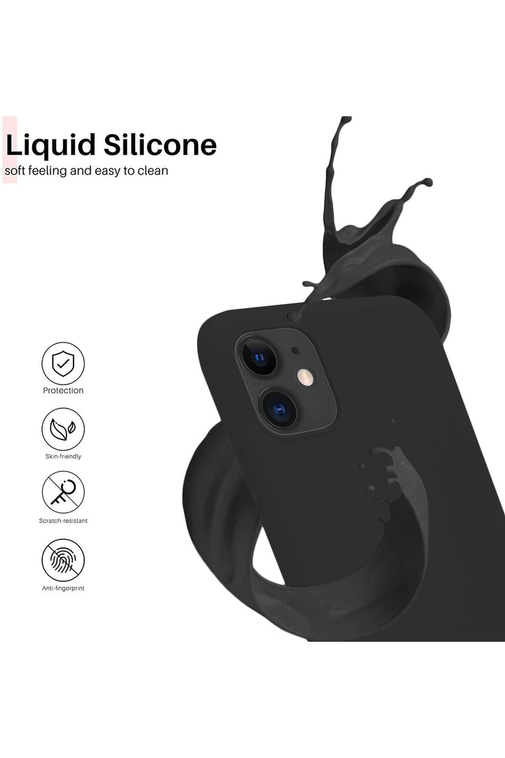 Yüksek Kaliteli iPhone 11 Uyumlu Kılıf Liquid Silikon Renkli Mat Lekelere Dayanıklı Kaymaz