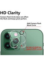 Load image into Gallery viewer, iPhone 13 Pro/13 Pro Max Uyumlu Kamera Lens Koruyucu Temperli Cam Dayanıklı Kamera Lens Koruma
