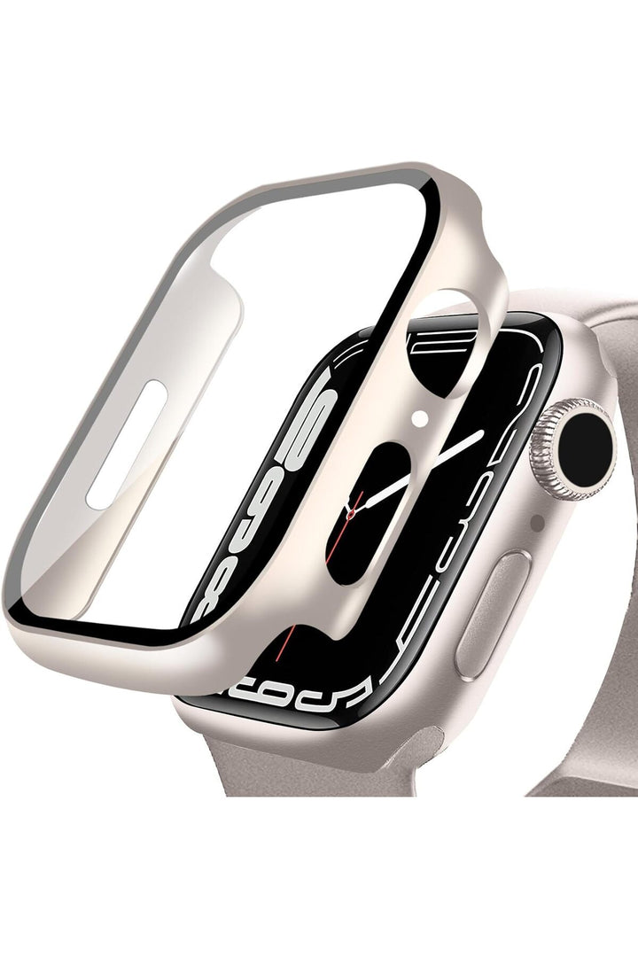 Apple Watch Watch 10 Serisi 42mm Uyumlu Kılıf Kasa ve Ekran Koruyucu Guard Case Renkli Kasa Koruma