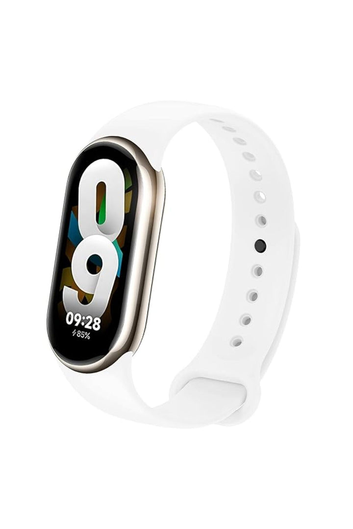 Xiaomi Mi Band 9 Uyumlu Kordon Liquid Silikon Ayarlanabilir Renkli Lekelere Dayanıklı Lansman Kordon