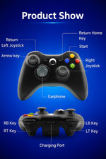 Load image into Gallery viewer, PS3/PC/Android/X-Box Uyumlu JoyStick Kablosuz Oyun Kolu Yüksek Kalite Wireless Titreşimli Kumanda
