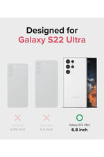 Load image into Gallery viewer, Samsung Galaxy S22 Ultra Uyumlu Kılıf 3D Kamera Korumalı Darbe Önleyici Şeffaf Esnek Silikon Kapak
